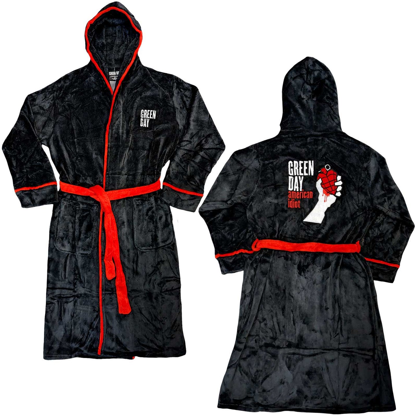 Green Day American Idiot Medium/Large Bathrobe